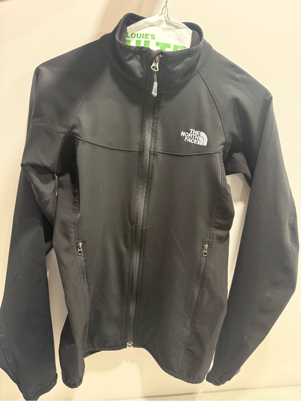 The North Face womens Black Softshell Jacket